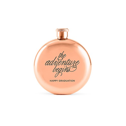 Rose Gold Flask Personalized - Gifts for Her
