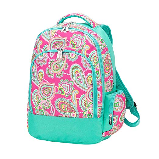 Pink Paisley Backpack