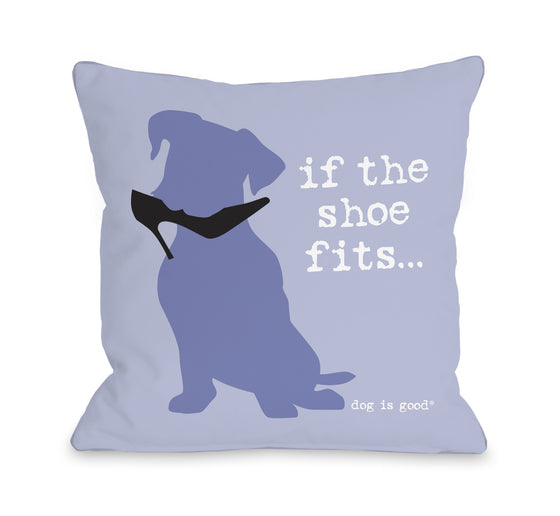 If the Shoe Fits Dog Throw Pillow - Premier Home & Gifts
