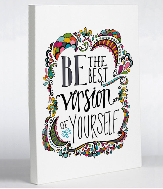 Best Version Canvas Print - Premier Home & Gifts