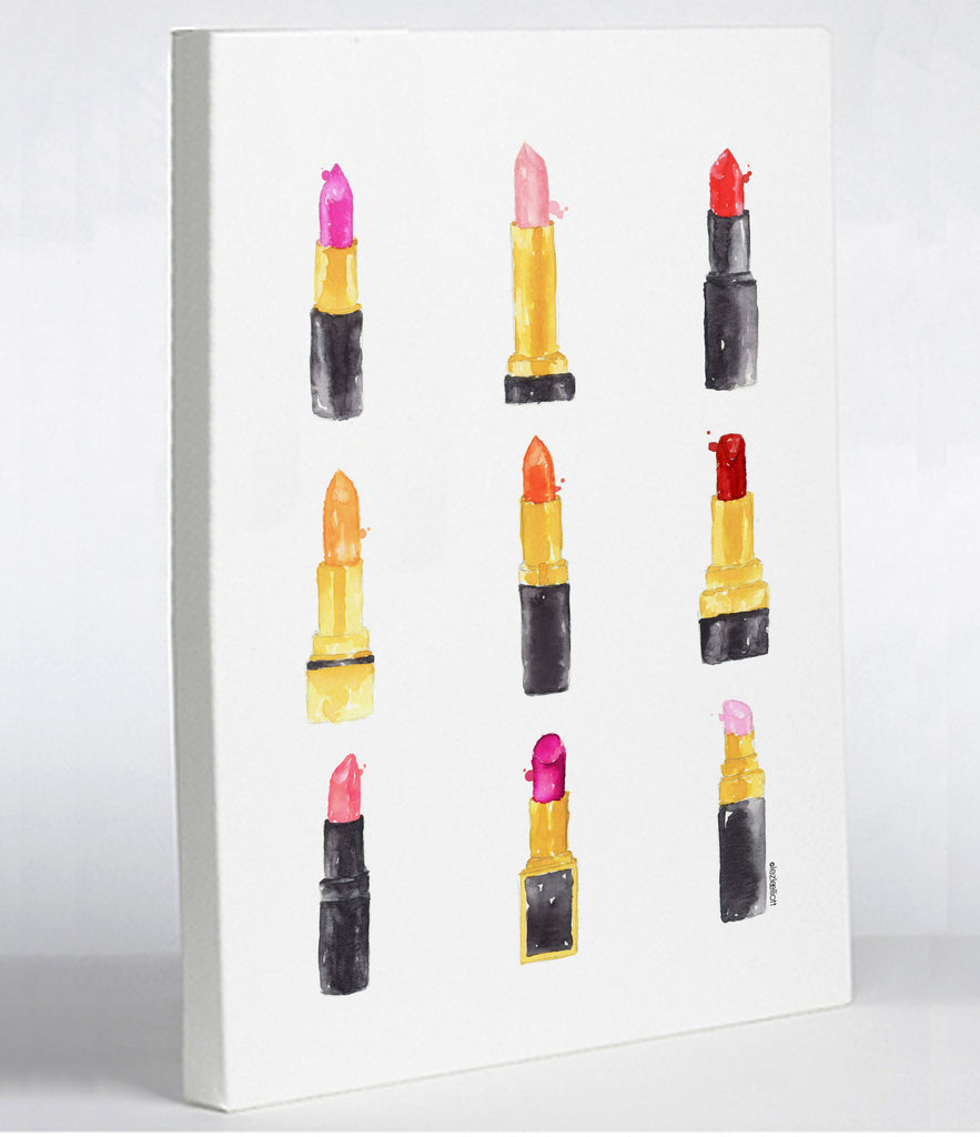 Lipstick Canvas Print - Premier Home & Gifts