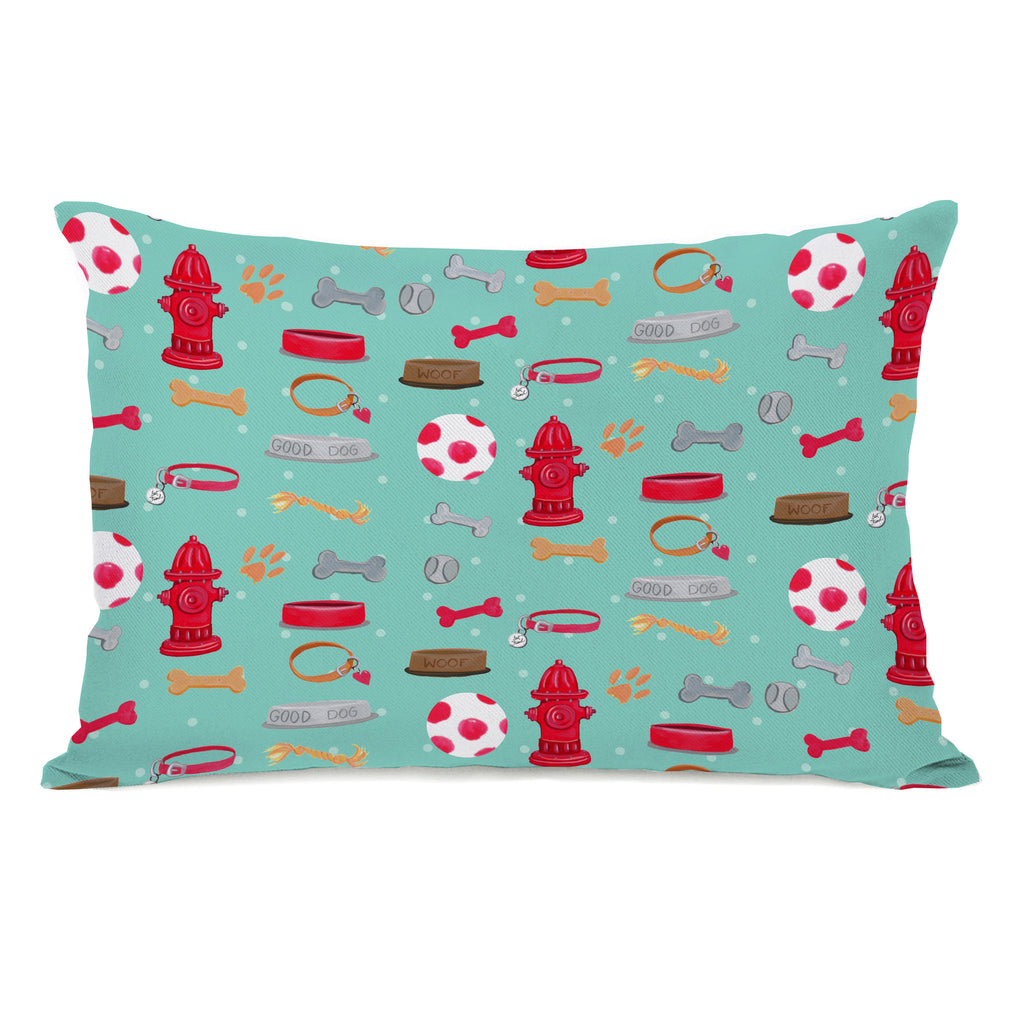 Dog's Favorite Things Throw Pillow - Premier Home & Gifts