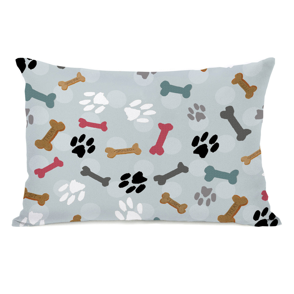 Dog's Treat Bones Throw Pillow - Premier Home & Gifts