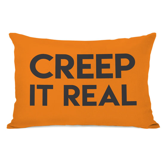 Creep It Real Lumbar Throw Pillow - Halloween Decor - Premier Home & Gifts