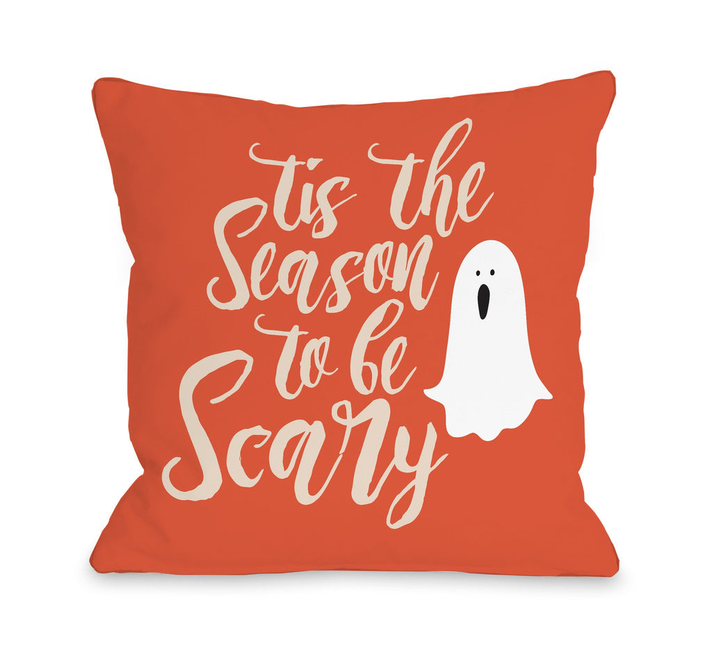 Tis the Season Scary Throw Pillow - Halloween Decor - Premier Home & Gifts
