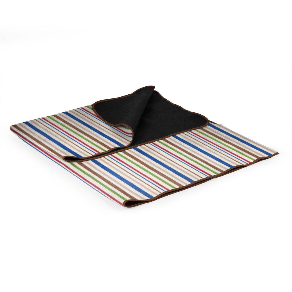 Popsicle Stripes Picnic Blanket Tote - Premier Home & Gifts
