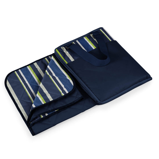 Navy Stripes Picnic Blanket - Premier Home & Gifts