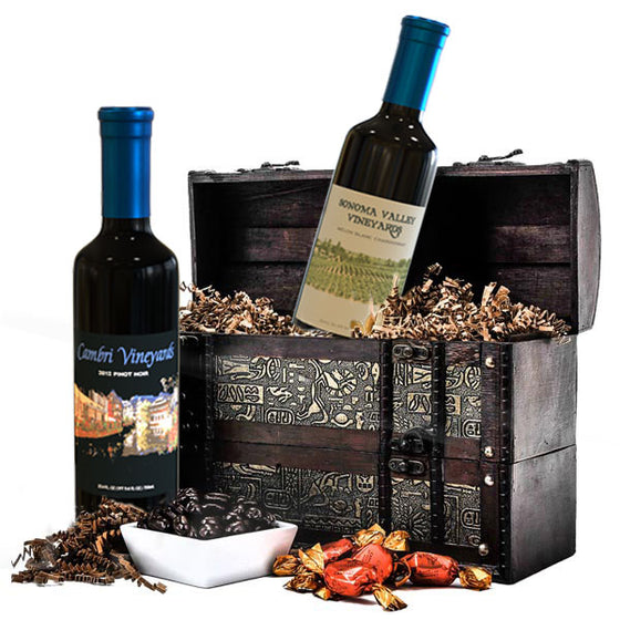 Pinot Noir Wine Gift Basket