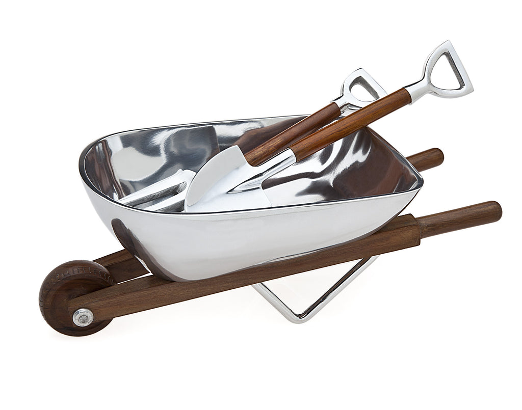 Garden Wheelbarrow Salad Set - Entertaining Gifts - Premier Home & Gifts