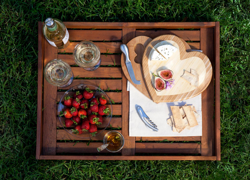 Heart Cheese Board - Picnic Gifts - Romantic Gift Ideas