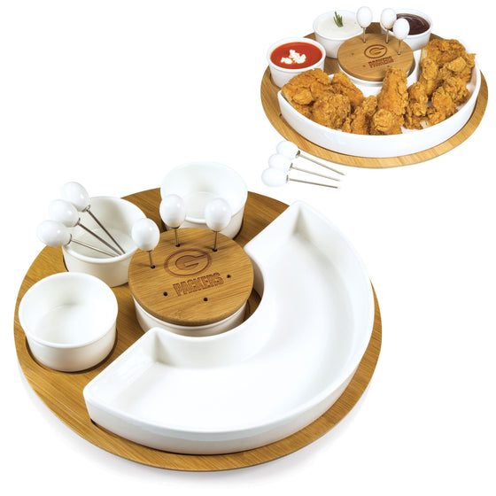 NFL Appetizer Serving Set