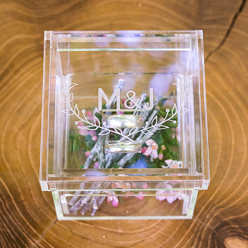 Wedding Ring Box - Personalized