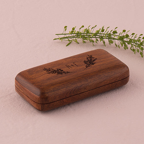 Rustic Branches Ring Box - Personalized