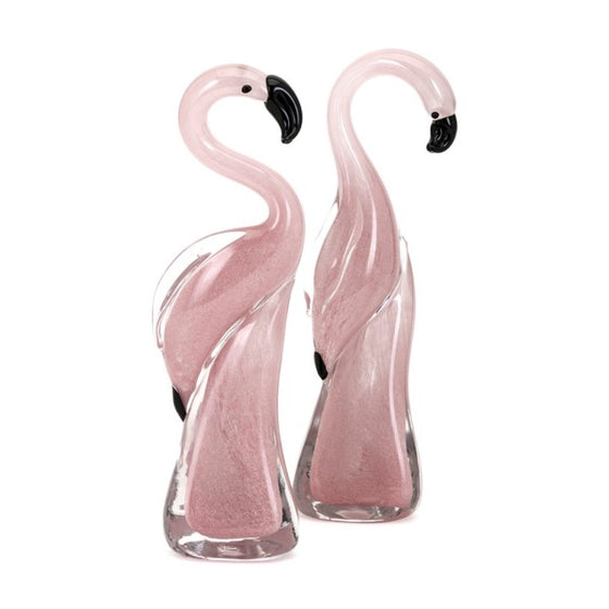 Flamingo Flamingle Glass Duo - Decorative Accessories