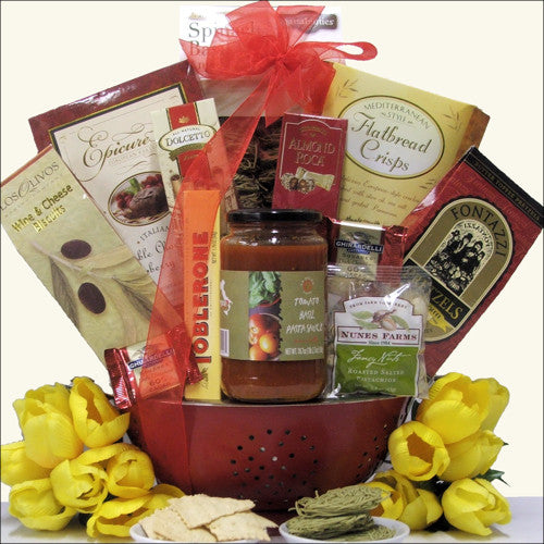 Taste of Italy Gift Basket - Premier Home & Gifts