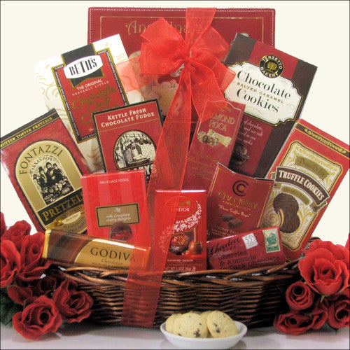 Sweet Romance Gift Basket - Premier Home & Gifts