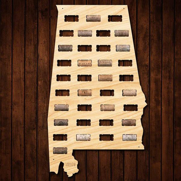Alabama Wine Cork Sign - Premier Home & Gifts