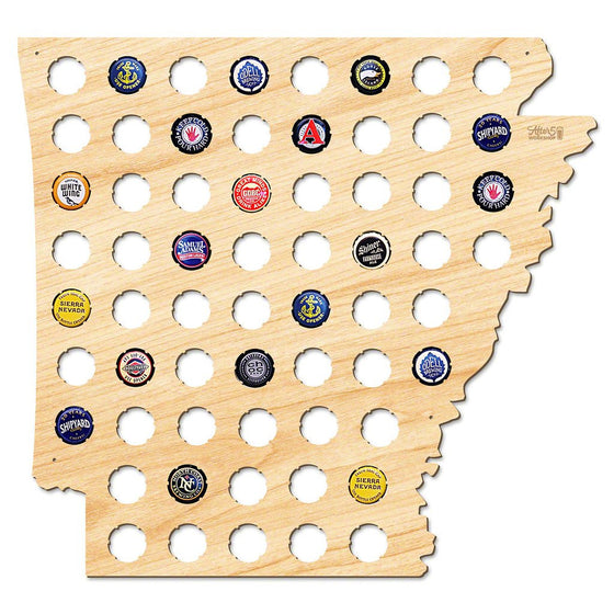 Arkansas Beer Cap Sign - Premier Home & Gifts