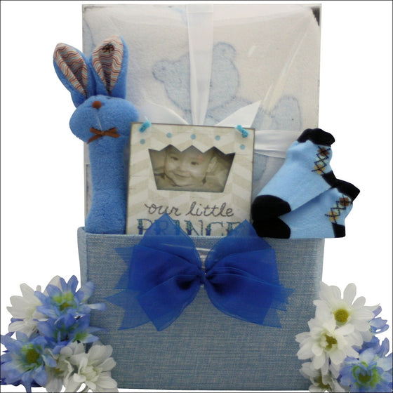 It's A Boy Baby Gift Basket - Premier Home & Gifts