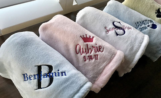 Minky Lux Baby Blankets - Personalized | Premier Home & Gifts