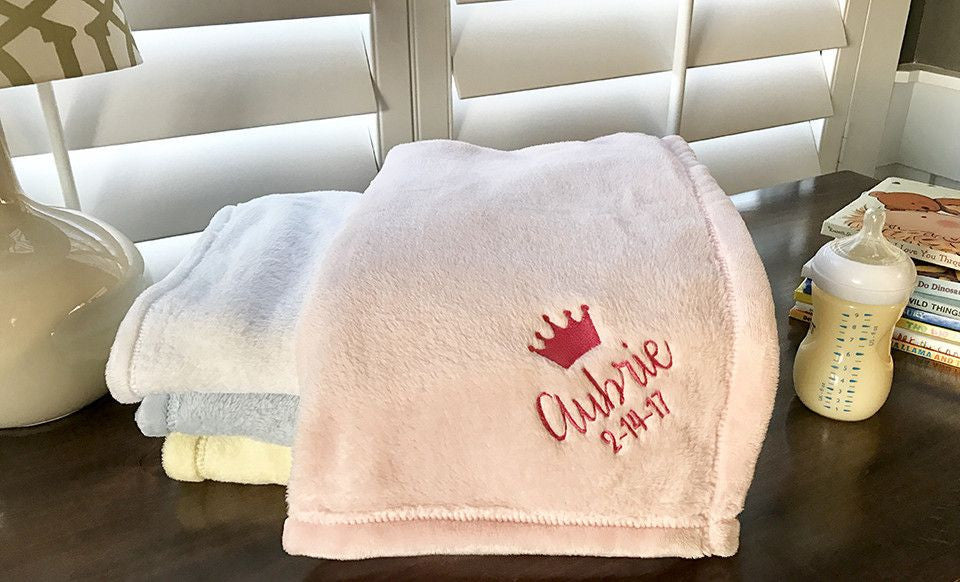 Minky Lux Baby Blankets - Personalized | Premier Home & Gifts