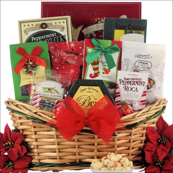 Tis the Season Gourmet Holiday Gift Basket - Premier Home & Gifts