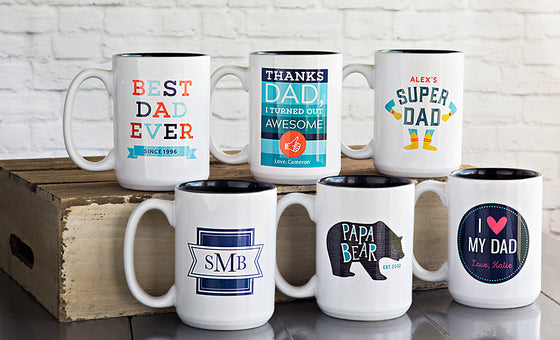 Personalized Father's Day Mugs - Premier Home & Gifts