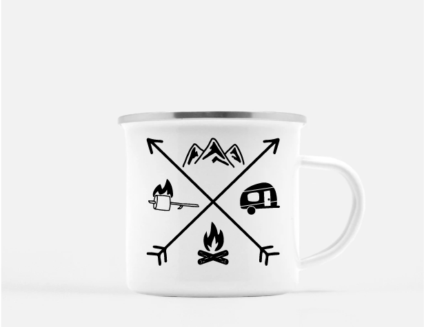 Let's Go Camping Mug