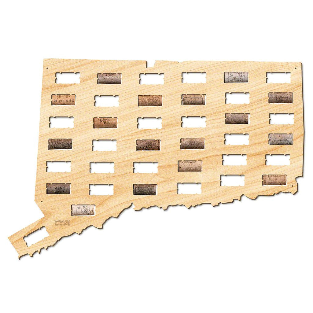 Connecticut Wine Cork Sign - Premier Home & Gifts