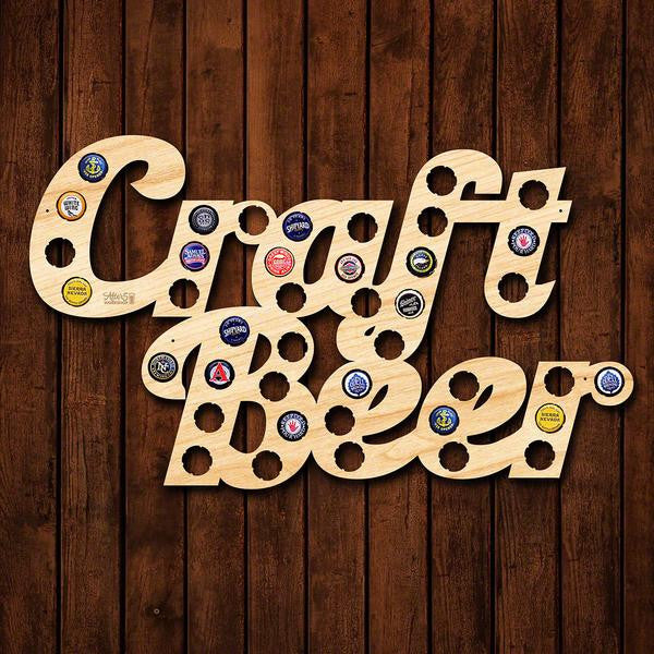 Craft Beer Bottle Cap Sign - Premier Home & Gifts