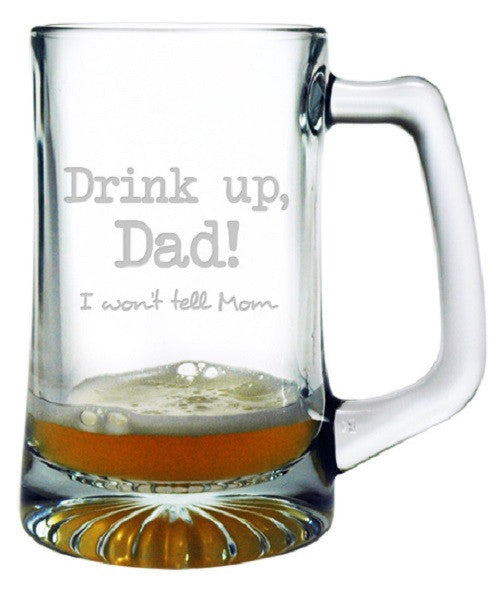 Drink Up Dad Beer Mug