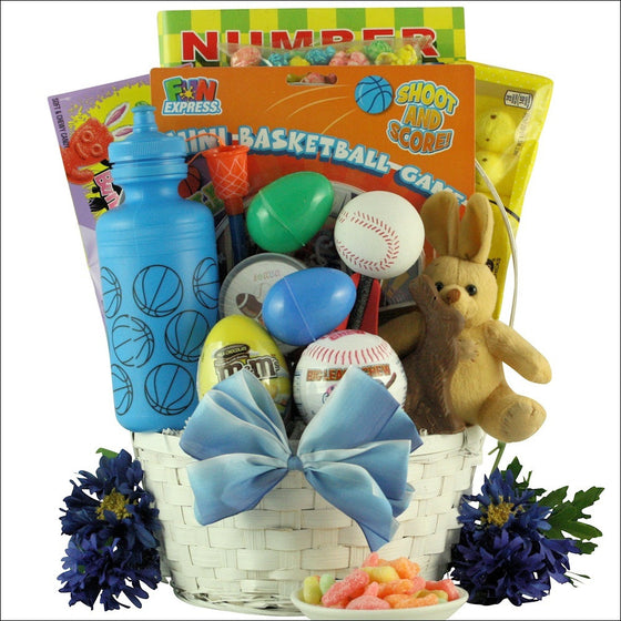 Egg-Streme Sports: Easter Gift Basket for Boys Ages 6-9 Years Old