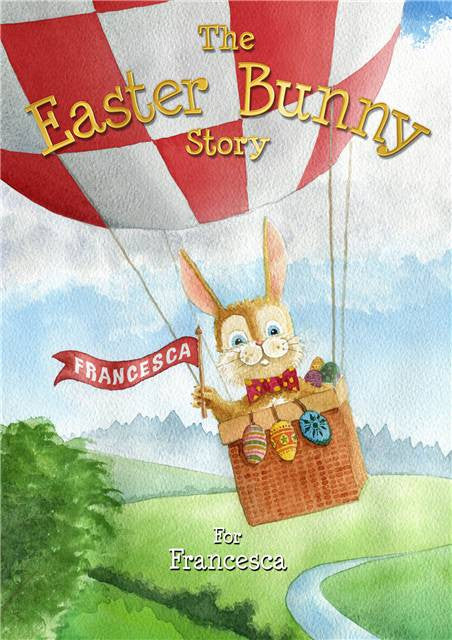 Easter Bunny Story Book - Personalized