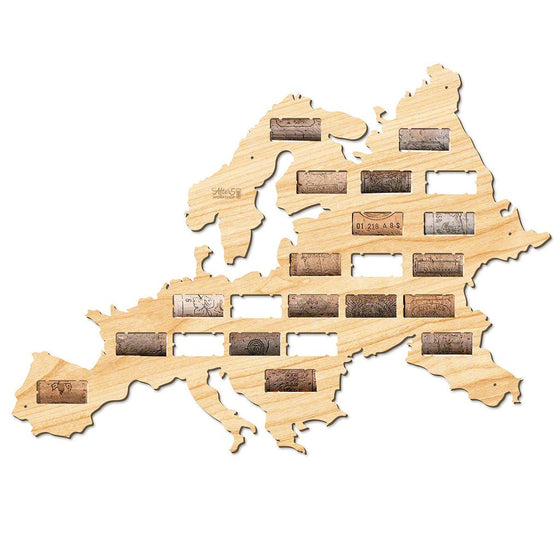 Europe Wine Cork Sign - Premier Home & Gifts