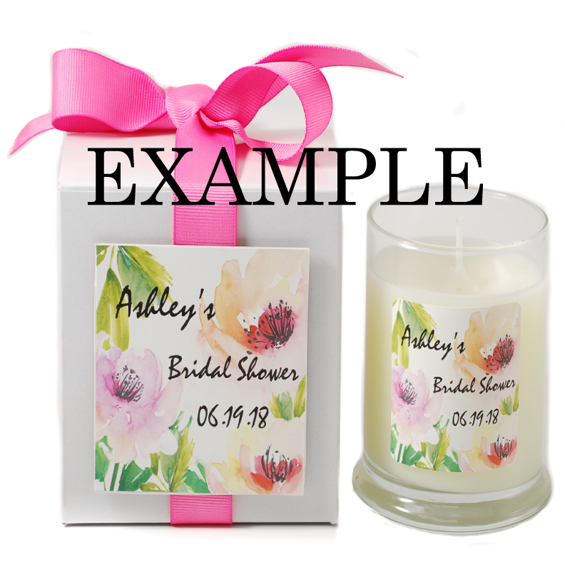 Example of Gift Box and Candle