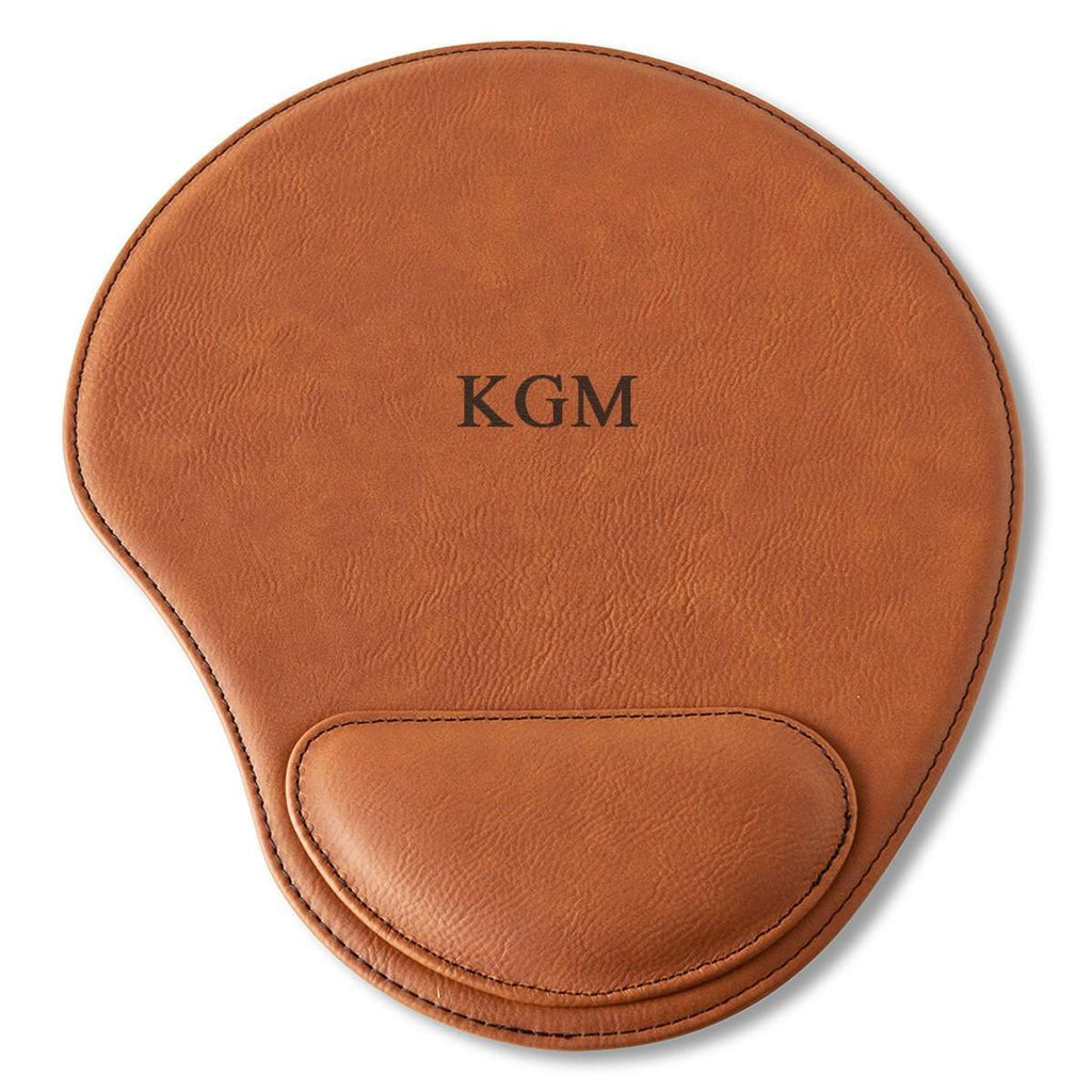 Leather Mouse Pad Personalized Gifts Office Gifts for Him