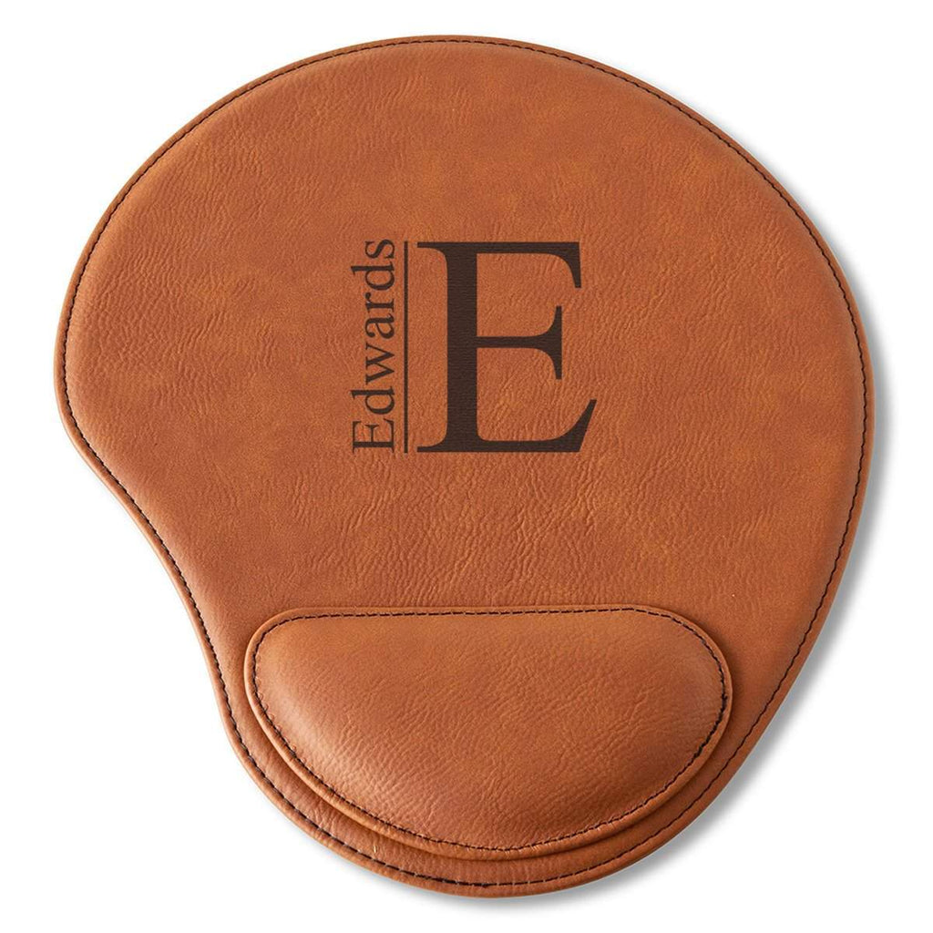 Leather Mouse Pad Personalized Gifts Office Gifts for Him