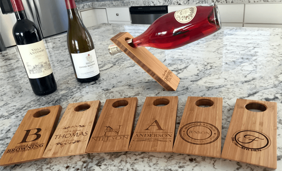 Wine Bottle Balancers - Personalized