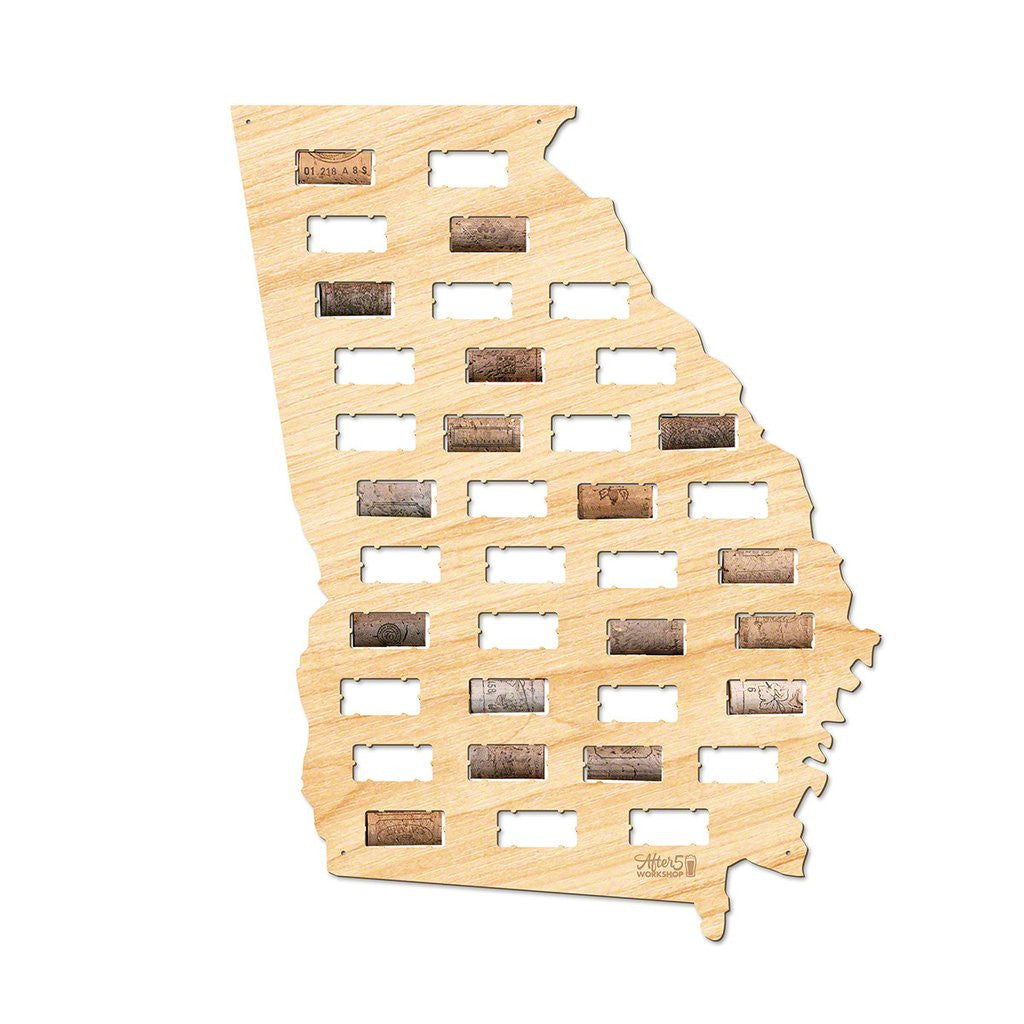 Georgia Wine Cork Sign - Premier Home & Gifts