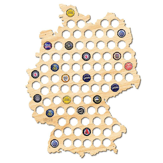 Germany Beer Cap Map Sign - Premier Home & Gifts