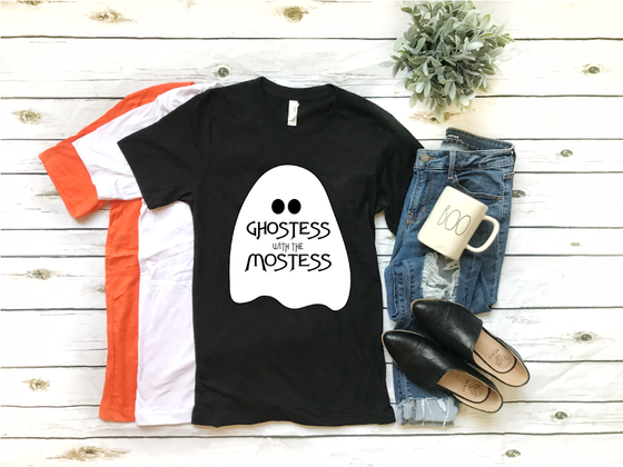 Ghostess with the Mostess T-Shirt Halloween T-shirts