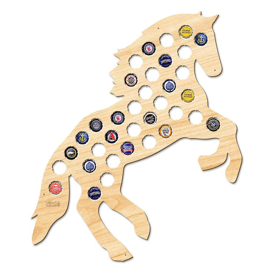 Stallion Horse Beer Cap Sign - Premier Home & Gifts