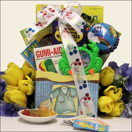 For Life's Boo Boos: Kid's Get Well Gift Basket Ages 6 to 8