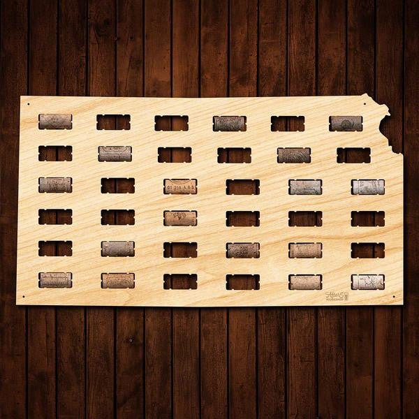 Kansas Wine Cork Sign - Premier Home & Gifts