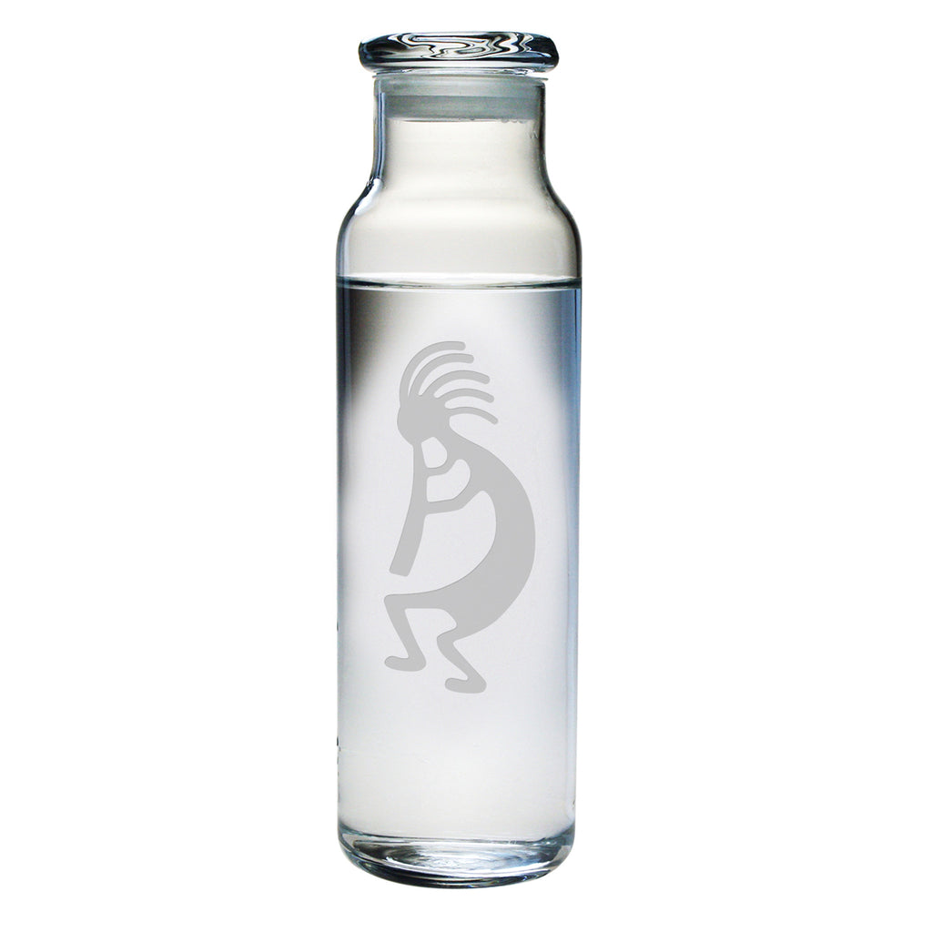 Kokopelli Water Bottle with Lid