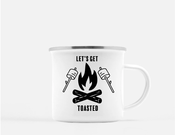 Let's Get Toasted Camping Mug