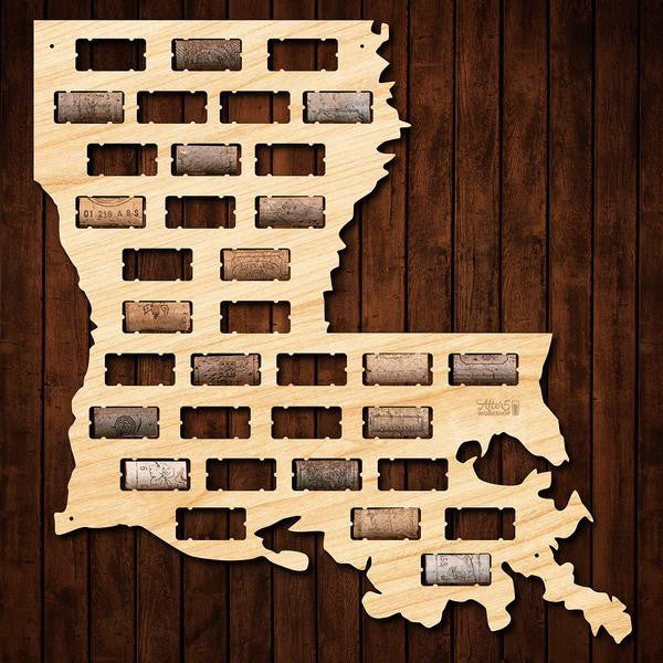 Louisiana Wine Cork Sign - Premier Home & Gifts