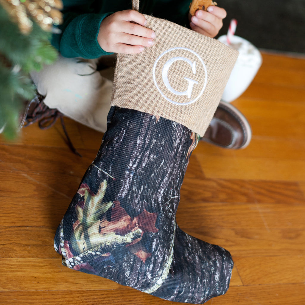 Christmas Stocking - Camo Design - Premier Home & Gifts