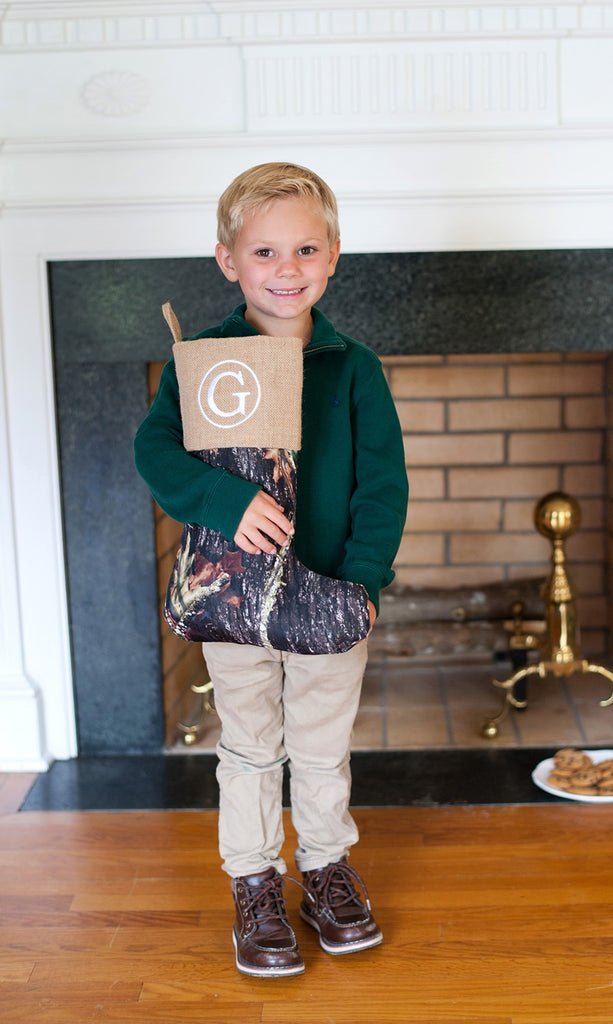 Christmas Stocking - Camo Design - Premier Home & Gifts