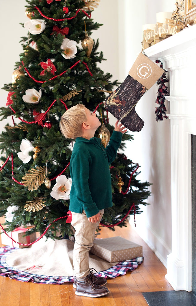 Christmas Stocking - Camo Design - Premier Home & Gifts